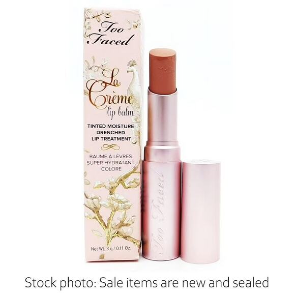Too Faced La Creme Lip Balm 2-Tint Set Gift Bag - Picture 5 of 10